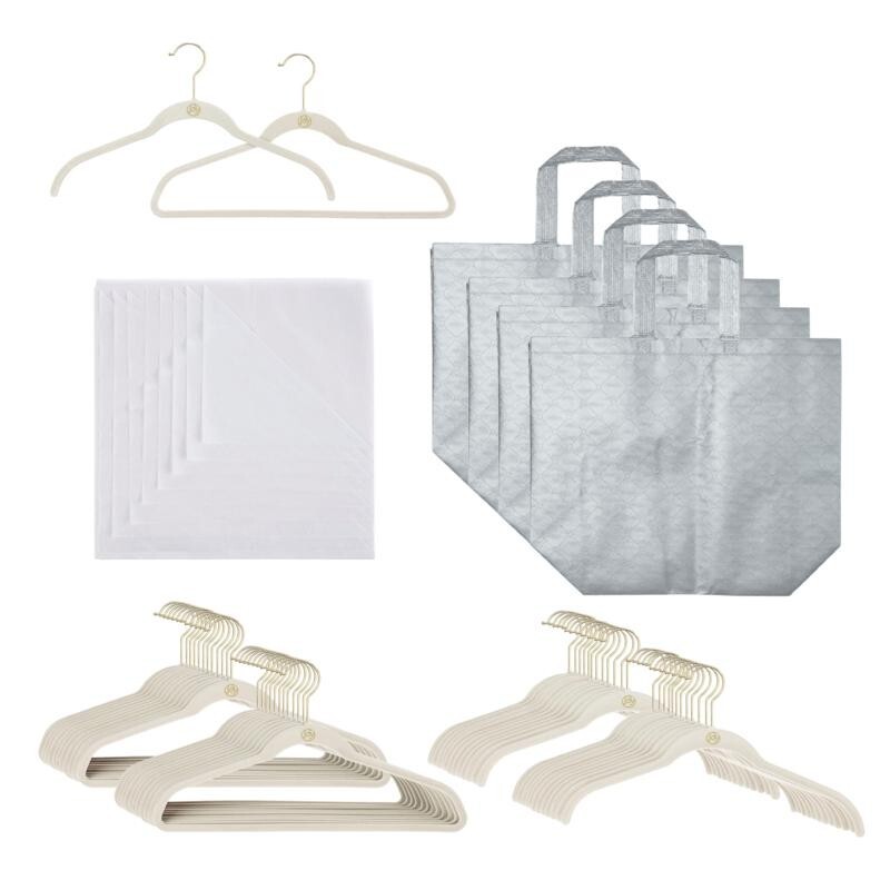 Joy Hangers Best Gifts Ever 62pc Brass Mega Set w/Beautiful Bags