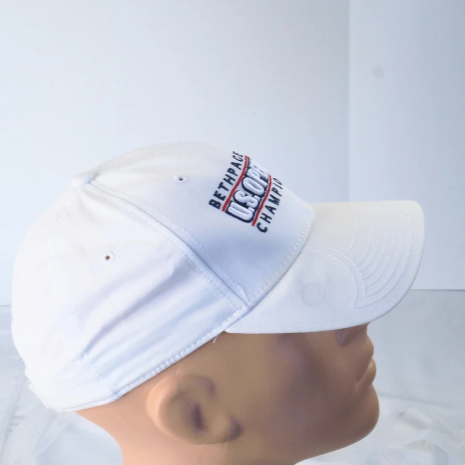 Vintage Bethpage Black 109th US Open 2009 Championship White New Era Strapback - Image 4 of 4