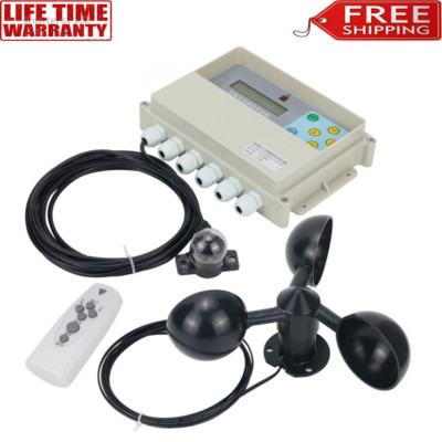 Dual Axis Solar Tracker Controller Automatic Solar Tracking +Remote Wind Sensor