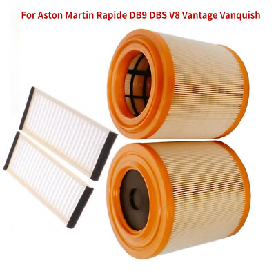 New Engine Air +Cabin Filter For Aston Martin Rapide DB9 DBS V8 Vantage Vanquish