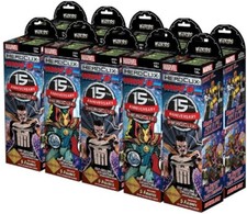HeroClix Sealed Booster Brick  15th Anniversary WHAT IF  Boosters x 10