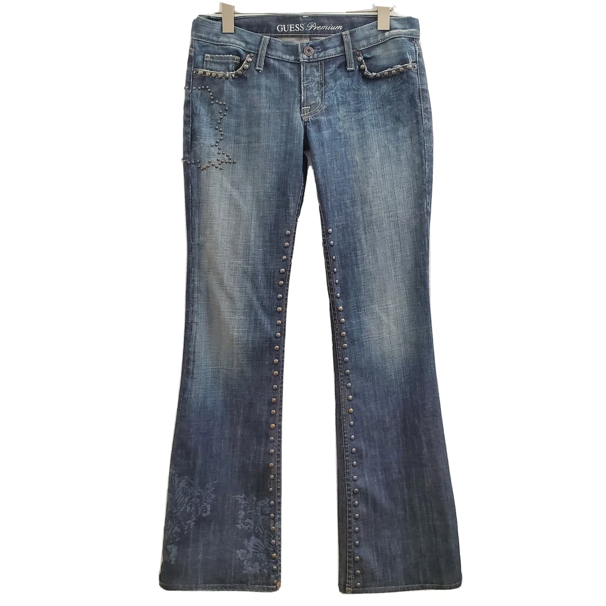 Guess clearance studded jeans