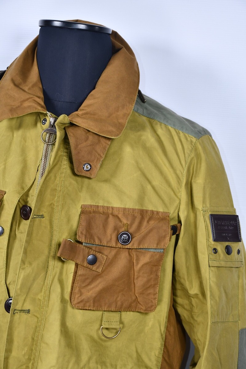 Barbour Gold Standard Sennen Casual Jacket Seaweed Fishing Men's