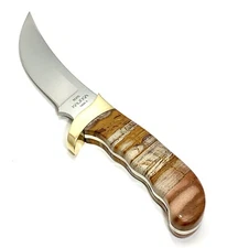 2012 BUCK KALINGA USA KNIFE CUSTOM ARIZONA PICTURE JASPER STONE HANDLES!