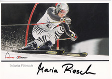 Autogramm - Maria Riesch (Ski Alpin) 