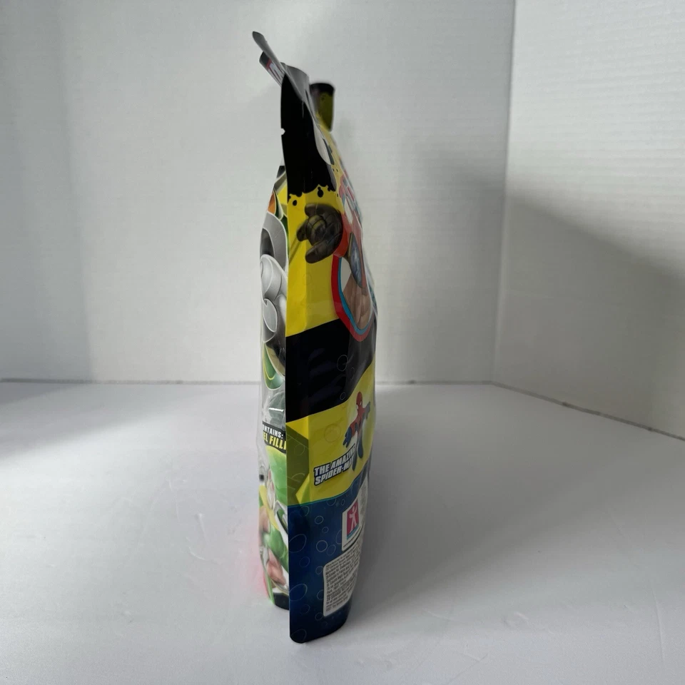 Goo Jit Zu Marvel Vs Pack Iron Spider Man vs Dr Octopus NUEVO, Paquete Ligero Desgarro Foto 2 de 4