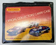 Large Giant Matchbox Lesney Car Lot Collection 1983 Collector's Case Hot Wheels
