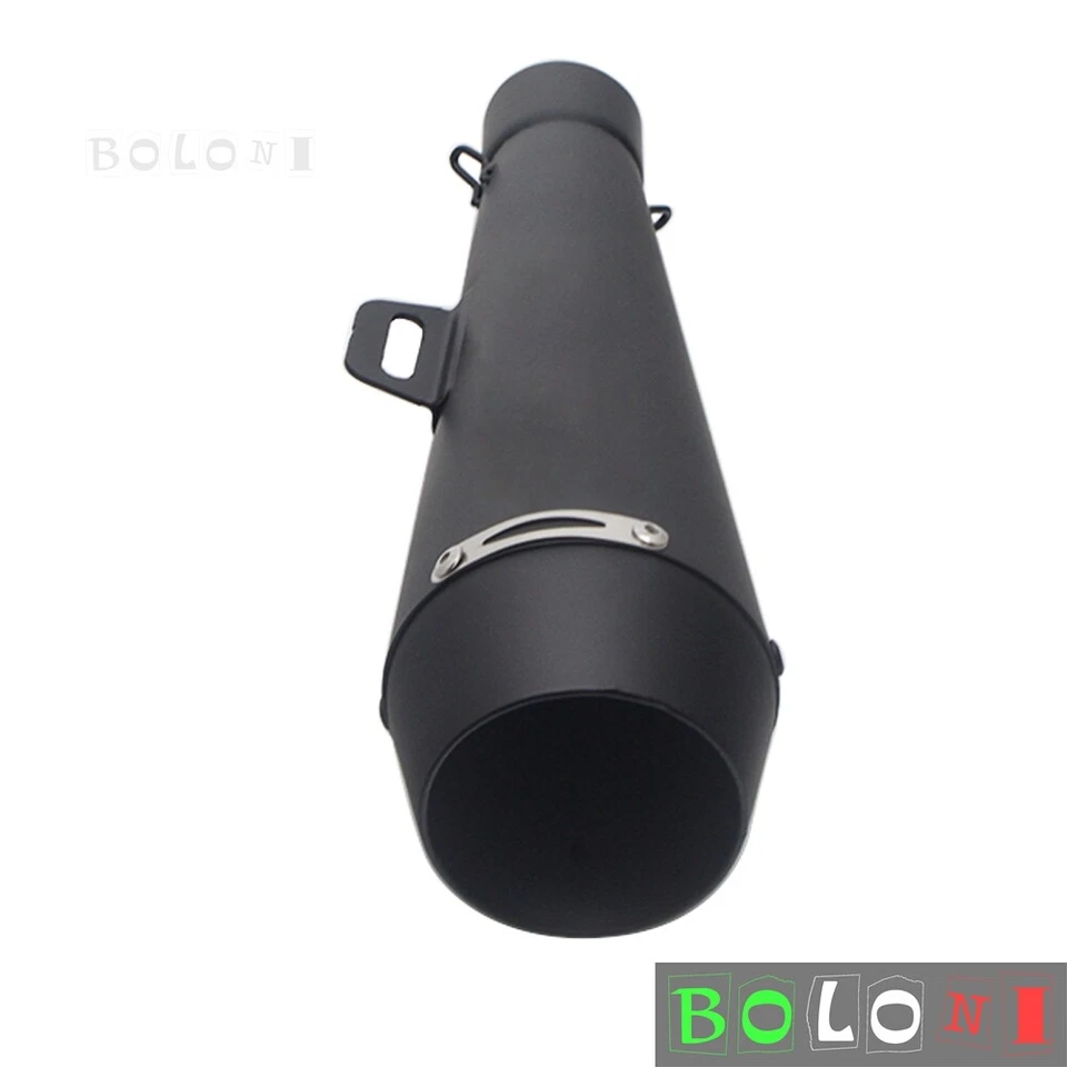 Tubo de escape 38-51 mm para Suzuki GSXR600 GSXR750 R1 R6 Honda CBR Kawasaki Ninja Foto 3 de 4
