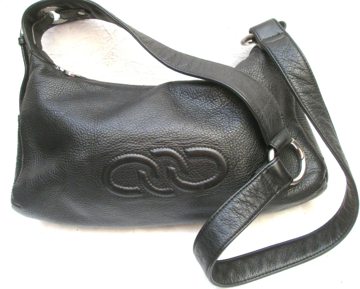 POURCHET sac main bandouli re cuir TBEG vintage bag authentique