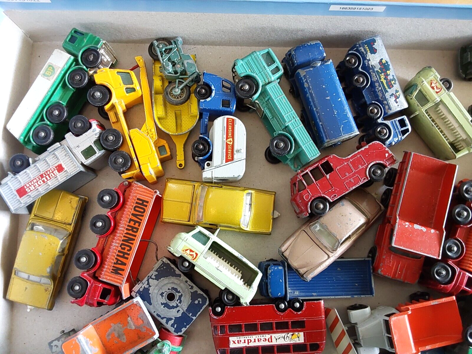 Matchbox Lesney Regular Wheels Cars + Commercials Job Lot eBay