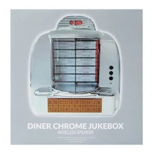 Diner Chrome Jukebox Wireless Speaker