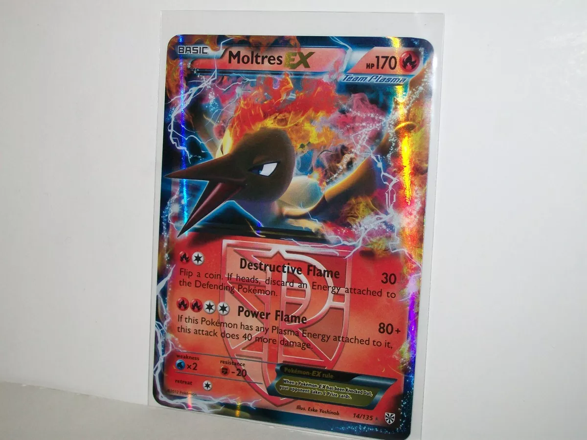  Pokemon - Moltres-EX (14) - Black and White Plasma