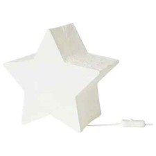 Ikea STRALA Table lamp, star-shaped/white, 9 7/8 " New