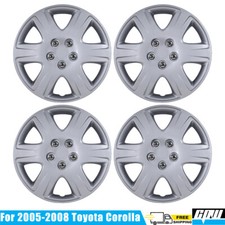 15 Hubcap Wheel Covers Fit For 2005 2006 2007 2008 Toyota Corolla 15 Hub Caps 15 Hubcap Wheel Covers Fit For 2005 2006 2007 2008 Toyota Corolla 15 Hub Caps