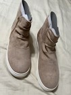 New Olive & Edie girls mini boots size 6 color sparkle beige — photo 5