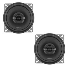 Par de altavoces coaxiales Hertz Cento CX 100 4 pulgadas 10 cm 2 vías para puerta de tablero de coche 40 W RMS