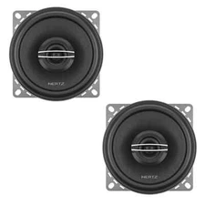 Hertz Cento CX 100 4 Inch 10cm 2 Way Car Dash Door Coaxial Speakers 40w RMS Pair