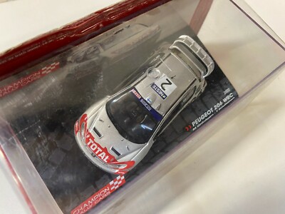 Peugeot 206 WRC #2 Rallye Suède 2002 Gronholm 1/18 Ixo Altaya