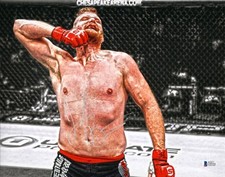 Josh Barnett Signed 11x14 Photo BAS COA UFC StrikeForce Metallic Picture Auto'd