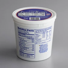Bulk Crunchy Peanut Butter 5 lb. Tub