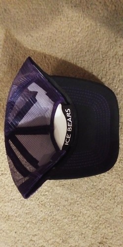 NUOVO cappello berretto Knoxville ICE BEARS hockey SPHL gancio regolabile cinturino - Foto 2 di 2
