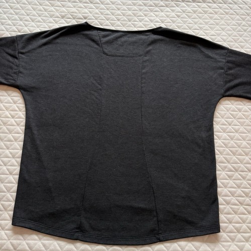 ARC'TERYX Nyara Cuello Barco Pullover Mujer L Gris Sudadera Manga Larga Dolman - Imagen 6 de 13