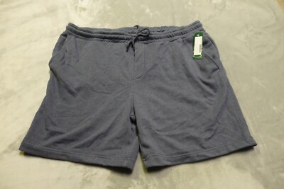 NWT Threads 4 Thought Men's Navy Blue Size XXL Garrett Mineral Fleece Shorts