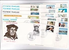 18 French Polynesia FDC from the 1980's (E16017)