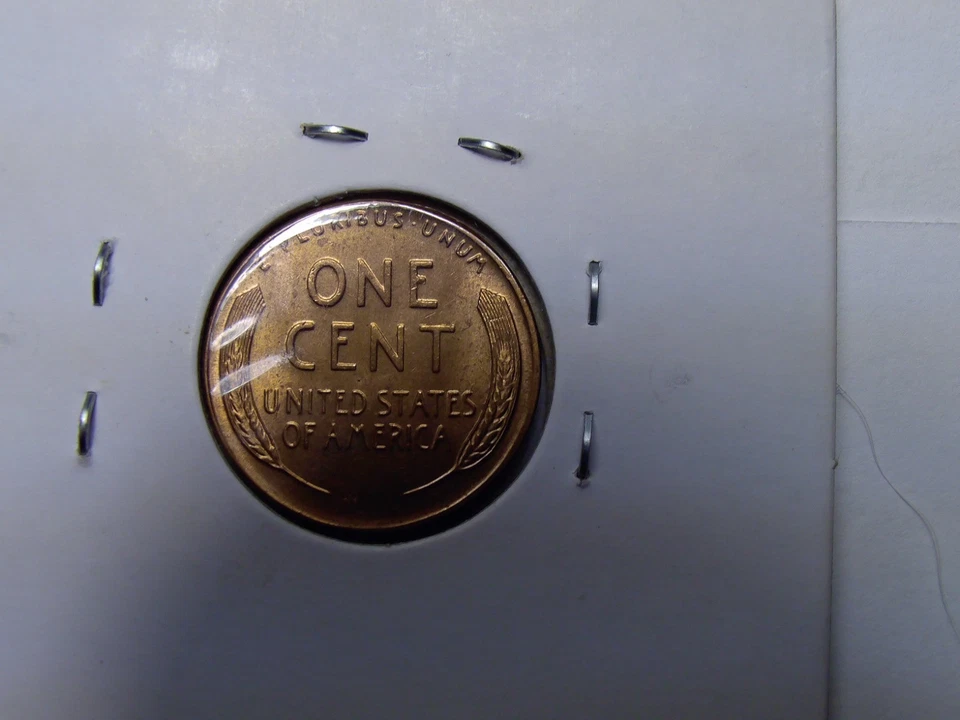 2025 P & D LINCOLN CENT BU + 1  1958  P LINCOLN WHEAT CENT BU - 3 COINS - Image 4 of 4