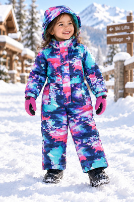 Mountain Warehouse Kinder Schneeanzug 4-5 Jahre wasserdicht Skianzug mehrfarbig Neu mit Etikett