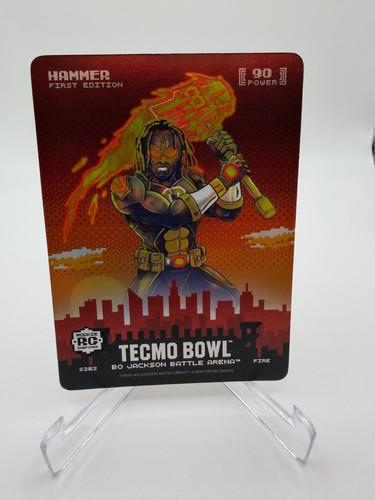 Bo Jackson Battle Arena Tecmo Bowl #90 Hammer Omarion Hampton Rookie Skyline