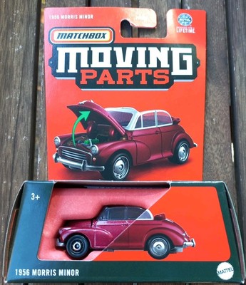 Matchbox - Morris Minor Saloon - OVP - Moving Parts 2024 - #10/54 - Linkslenker