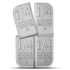 1 oz SilverTowne Divisible Silver Bar (New) 97.08 per troy oz