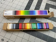 Bambu Lab Filament Swatches FAZ029  80-Color Samples 3D Printer PLA PETG - NEW