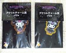 Sanrio Happy Lottery Acrylic Charm Halloween 2025 My Melody Kuromi Keychain