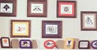 3 sports booklets, 3 different designers, figures, equipment, text, 65 motifs + — photo 2