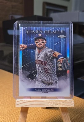 2022 Topps Series 1 - Stars of Mlb Chrome Alex Bregman #SMLBC-8 - Image 1 of 2