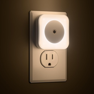 #ad #ad 6 Pack LED Night Lights Plug Into Wall Auto On Off Dimmable Smart Sensor 0.5W $14.99