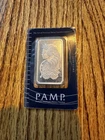 Pamp Suisse 1 Troy Oz 999 Lady Fortuna Silver Bar in Assay