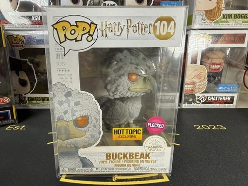 Funko Pop! movies #104 Harry Potter - Buckbeak (Flocked) Orange Eyes (Hot Topic)