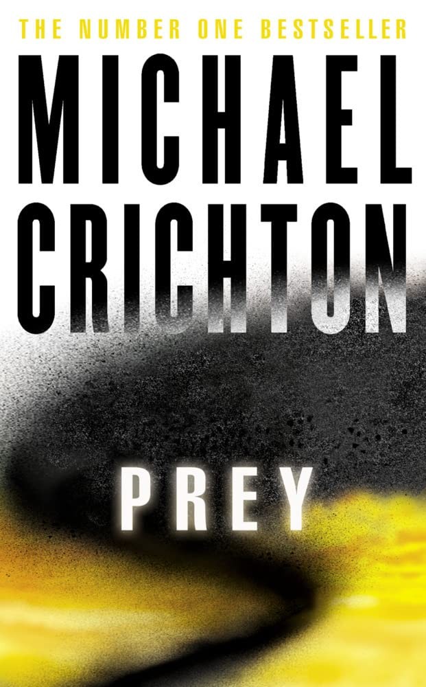 Prey Michael Crichton Paperback Science Fiction Thriller Techno Novel - Image 2