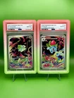 PSA 10 Bulbasaur 133 & Ivysaur 134 Illustration Rare - Mega Evolution Pair