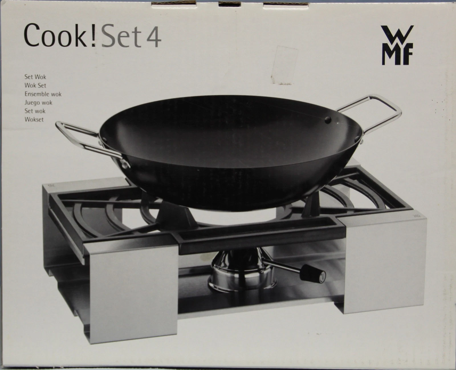 WMF COOK! SET 4 BASE SET GRILLING WITH RECHAUD, GRIDDLE, BURNER AND WOK
Opens in a new window or tab