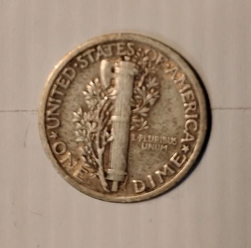 1923 P Mercury Dime 90% Silver US Coin