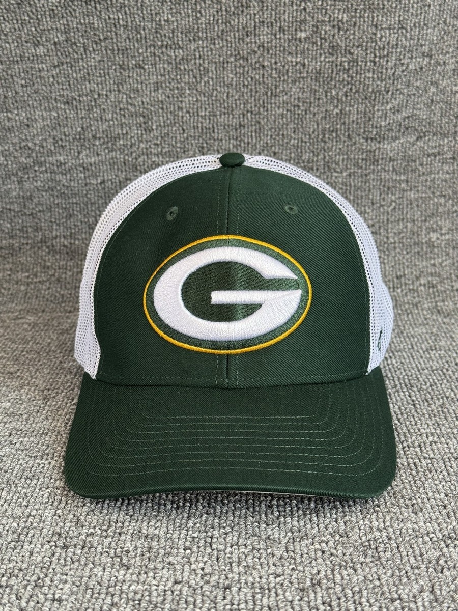 '47 Brand Green Bay Packers Trucker Snapback Green White One Size NFL Hat