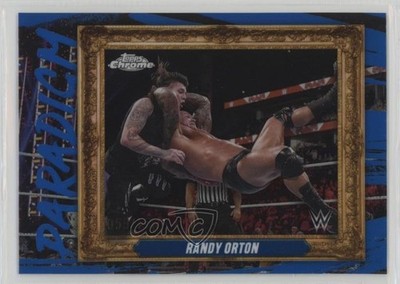2025 Topps Chrome WWE Paradigm Blue Refractor /150 Randy Orton #PAR-RKO 10yu
