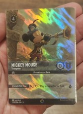 Mickey Mouse - Trumpeter 220/204 Enchanted Into the Inklands Disney Lorcana