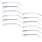 12x Tool Box Drawer Slide Retaining Keeper Clips High Strength Drawer Slide 