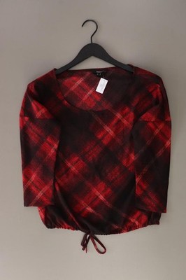   Mexx Oversize-Bluse Classic Bluse für Damen Gr. 36, S 3/4 Ärmel rot  