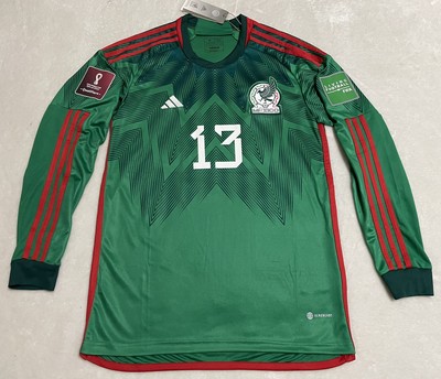 ADIDAS MEXICO OCHOA LONG SLEEVE SOCCER JERSEY SIZE M AMERICA